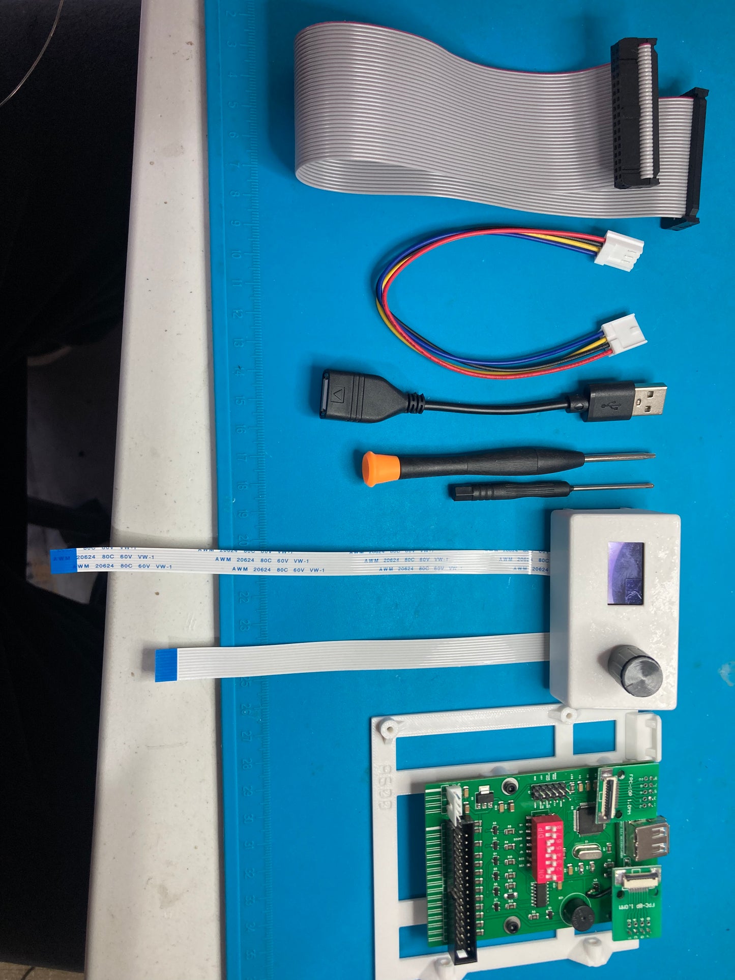 Amiga 600 Gotek USB Floppy Drive Emulator Complete Kit with Gotek
