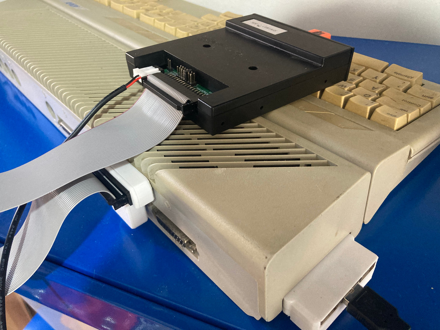 Atari ST STFM STE External Floppy Drive Adapter Gotek Complete Kit
